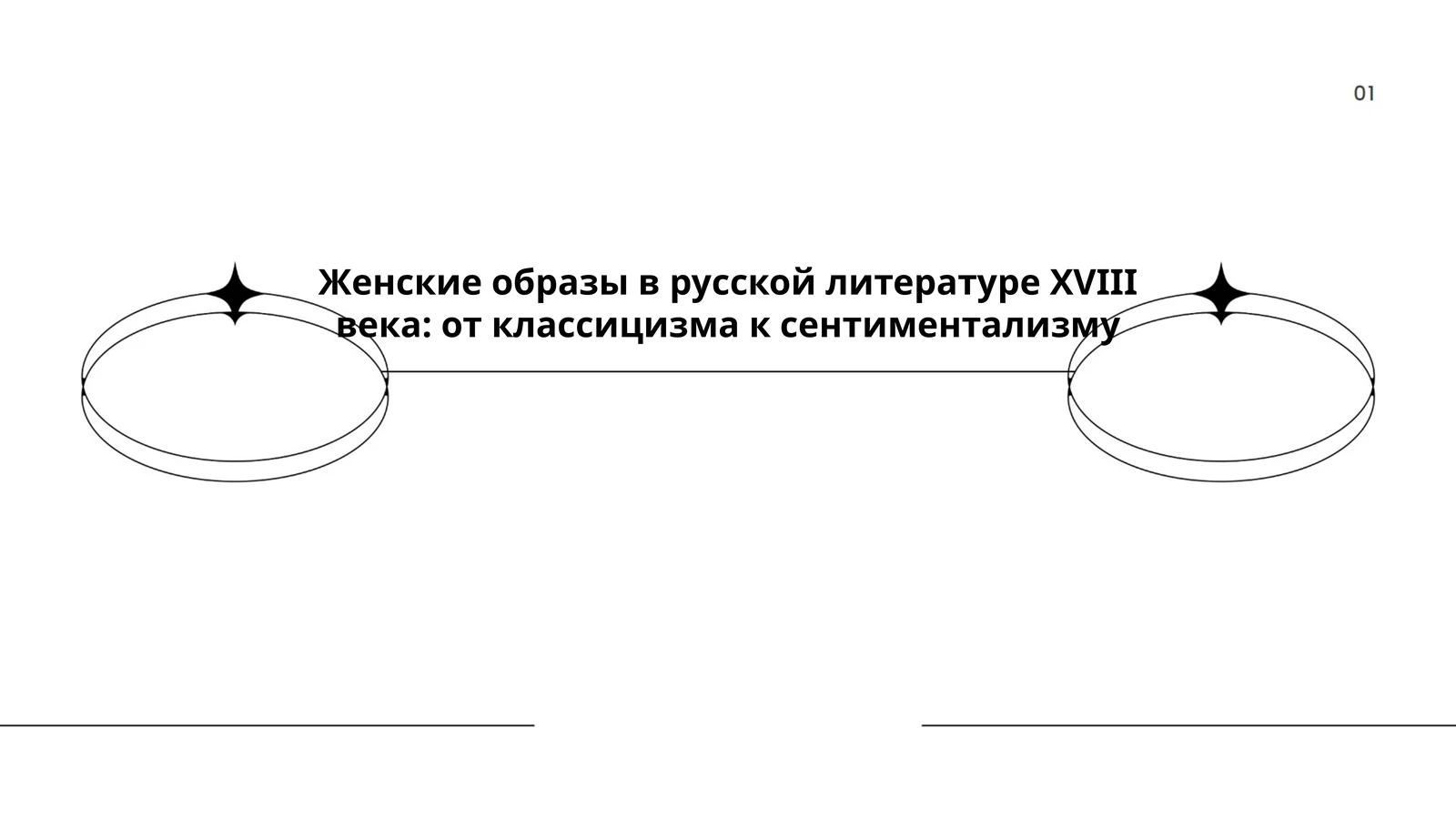 Женские образы в русской литературе XVIII века: от классицизма к сентиментализму