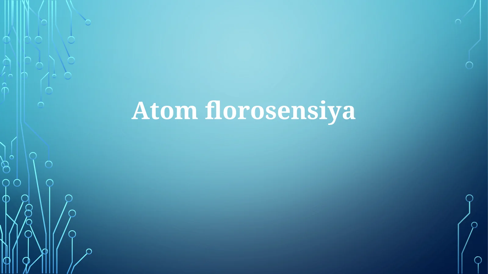 Atomflorosensiya