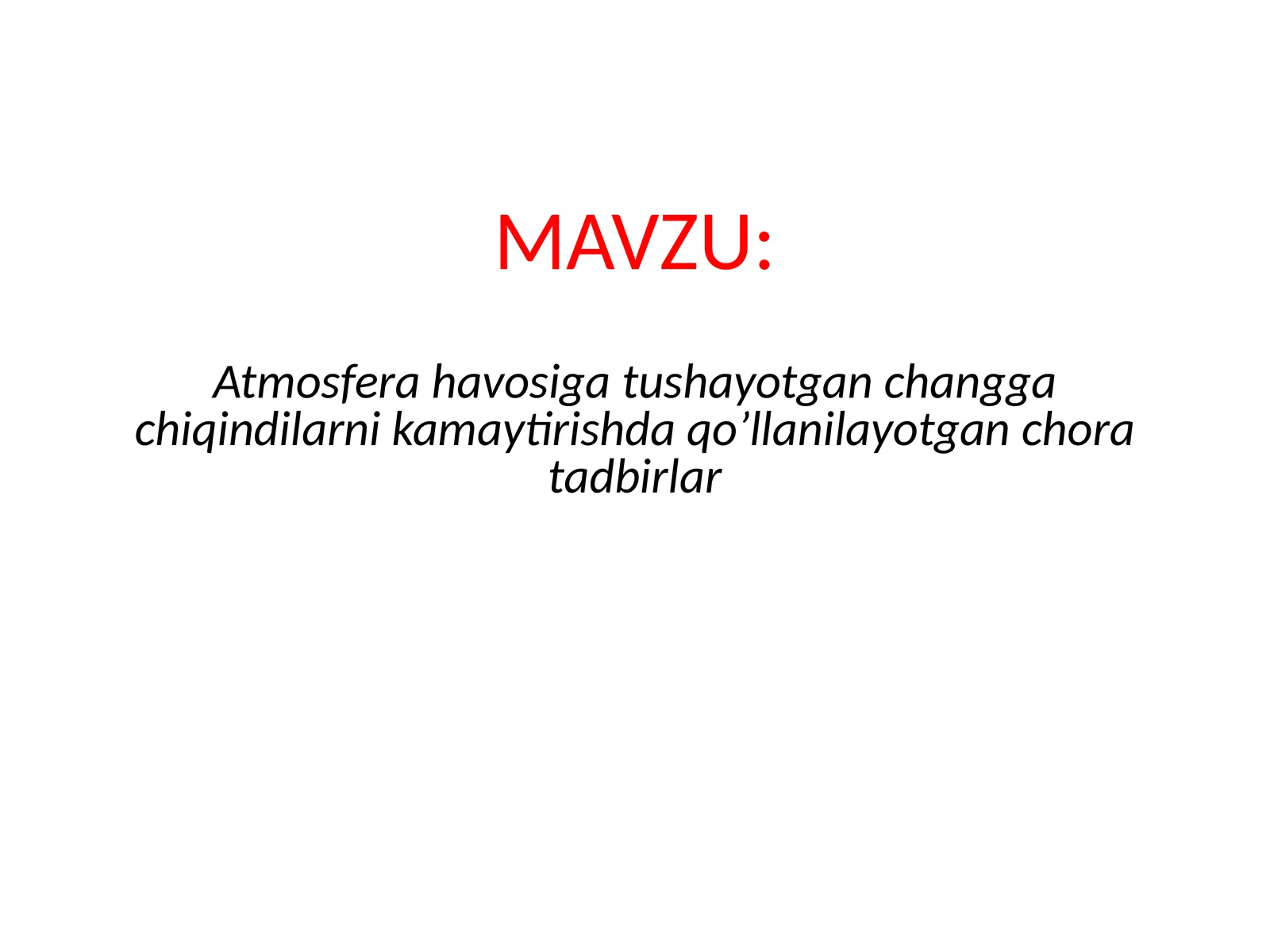 Changcho’ktirishkameralari