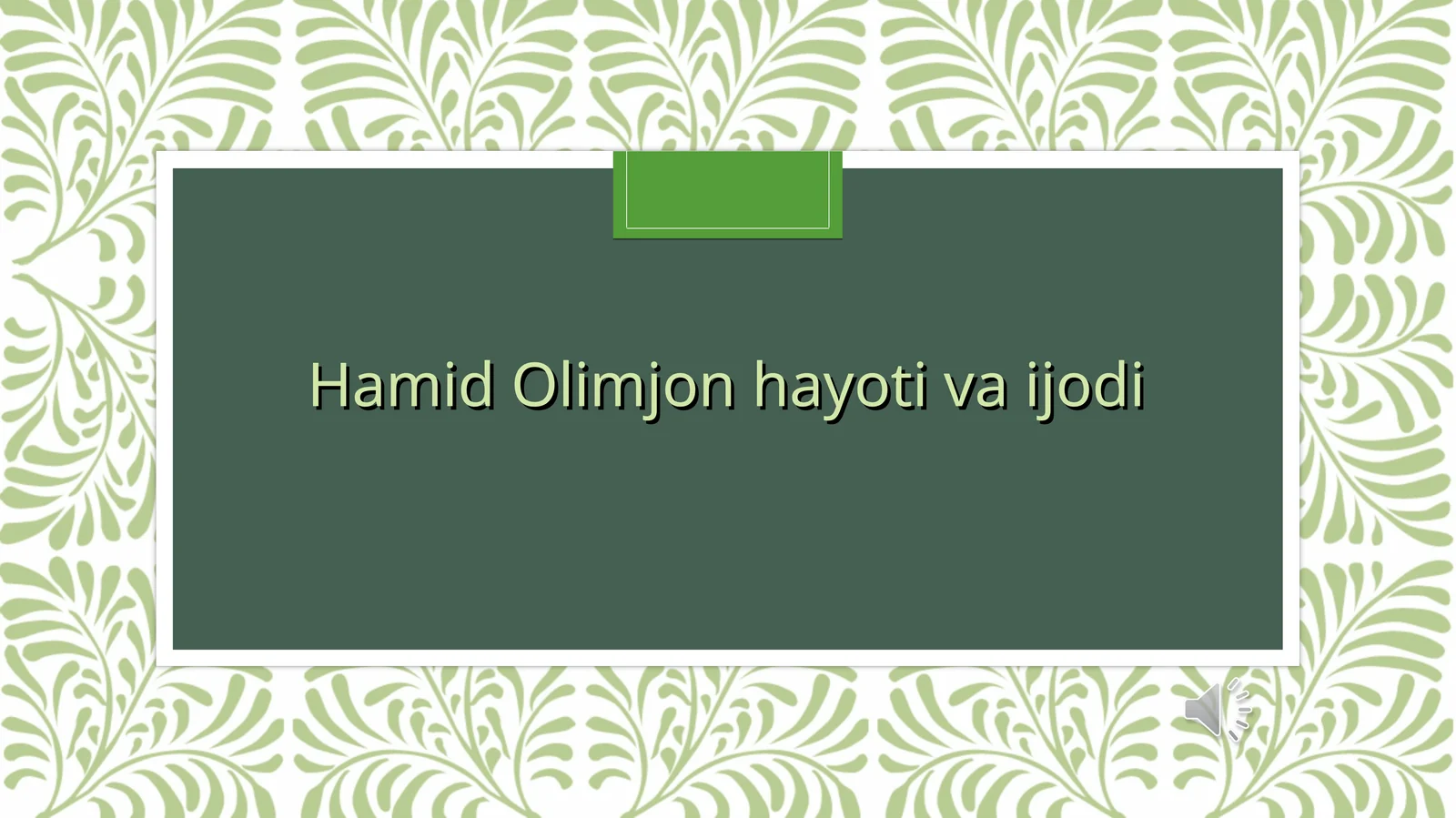 Hamid Olimjon