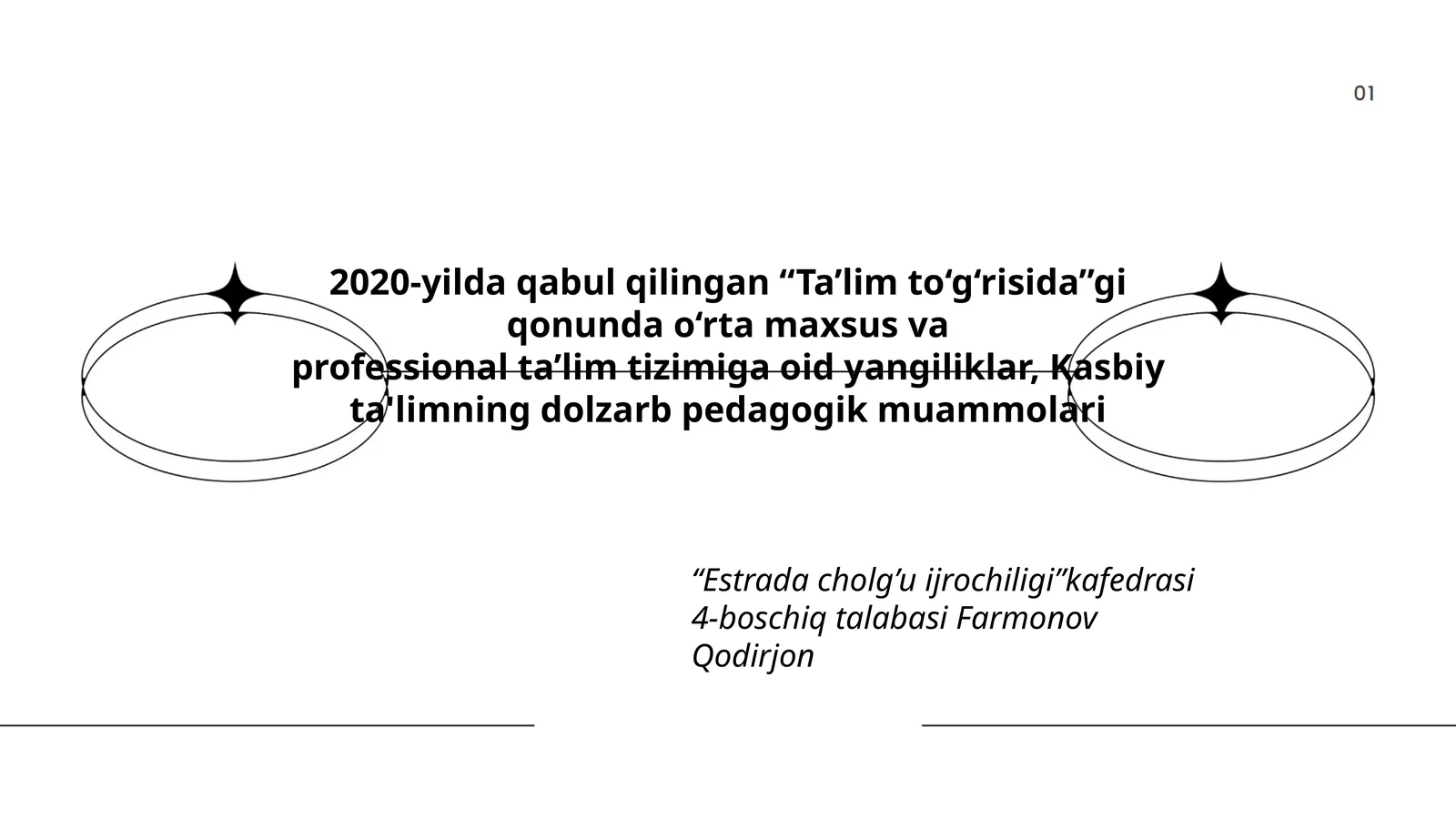 Estrada cholg’u ijrochiligi