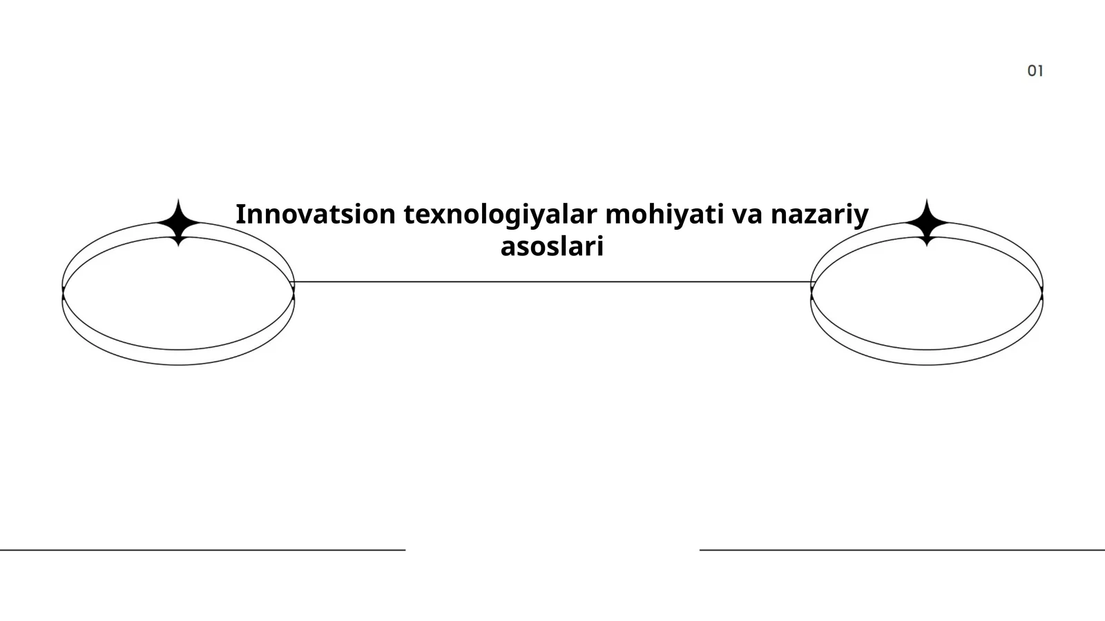 Innovatsion texnologiyalar mohiyati va nazariy asoslari