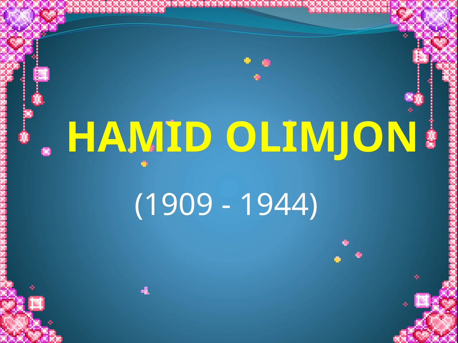 6-sinf Adabiyot fanidan Hamid Olimjon O'zbekiston she'ri dars taqdimot