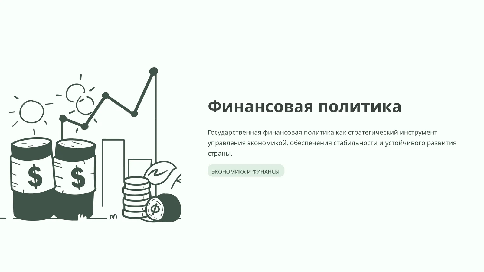 Финансовая политика