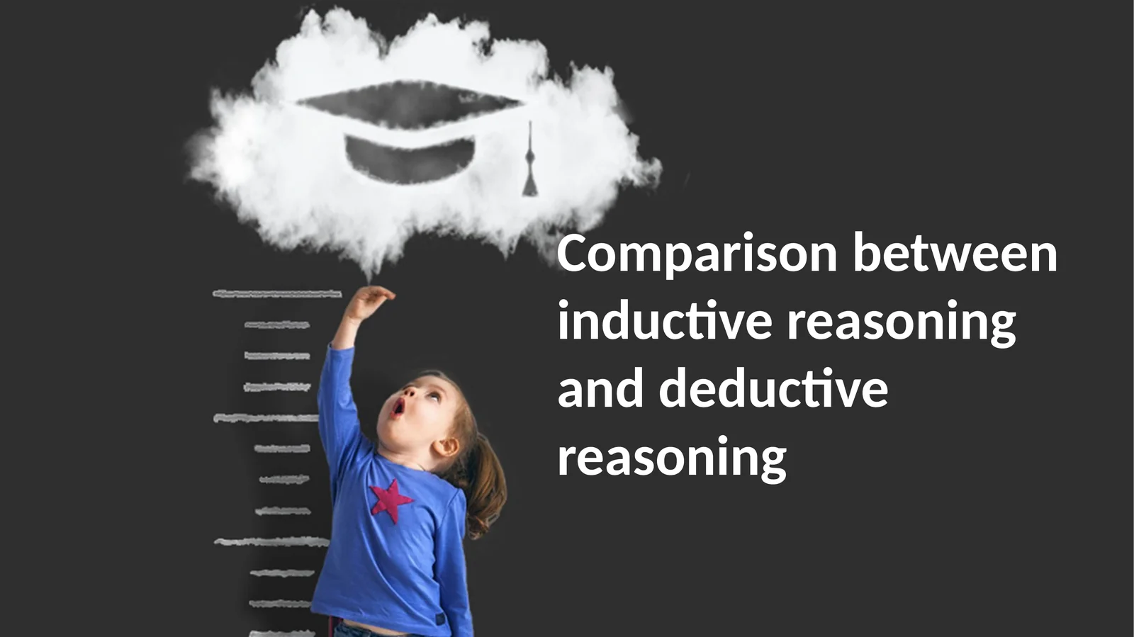 Comparison between inductive reasoning and deductive reasoning