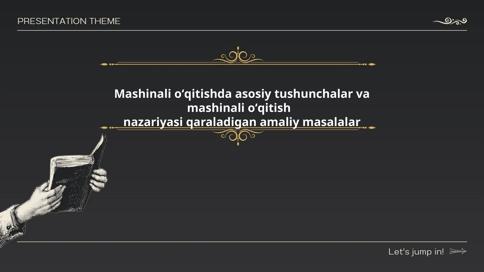 Mashinali oʻqitishning asosiy tushunchalari