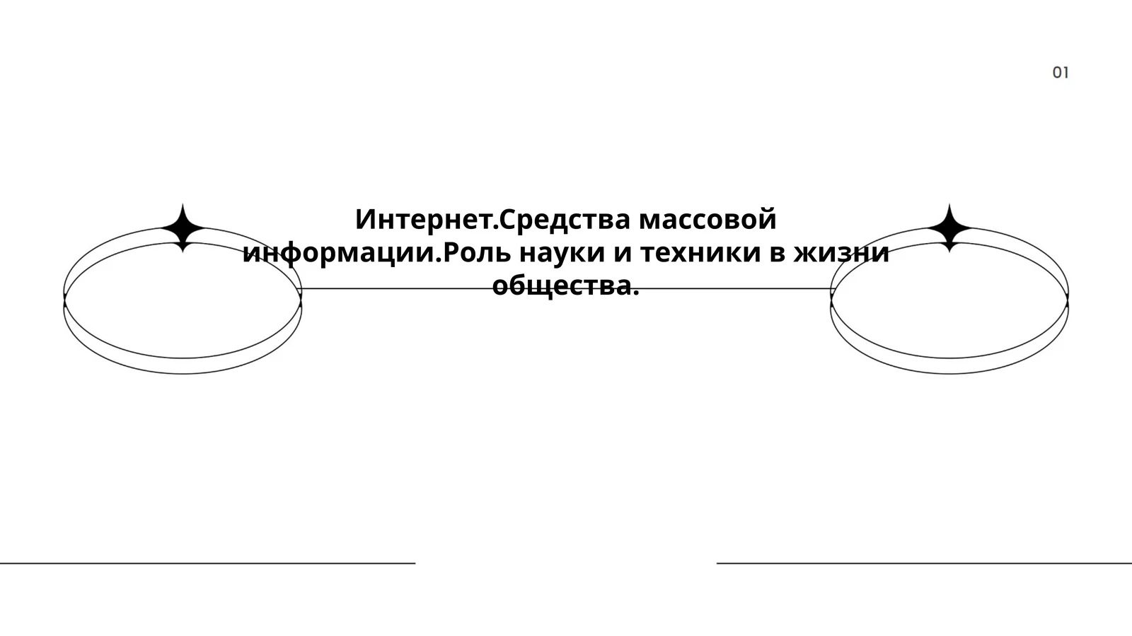 Интернет. Средства массовой информации. Роль науки и техники в жизни общества