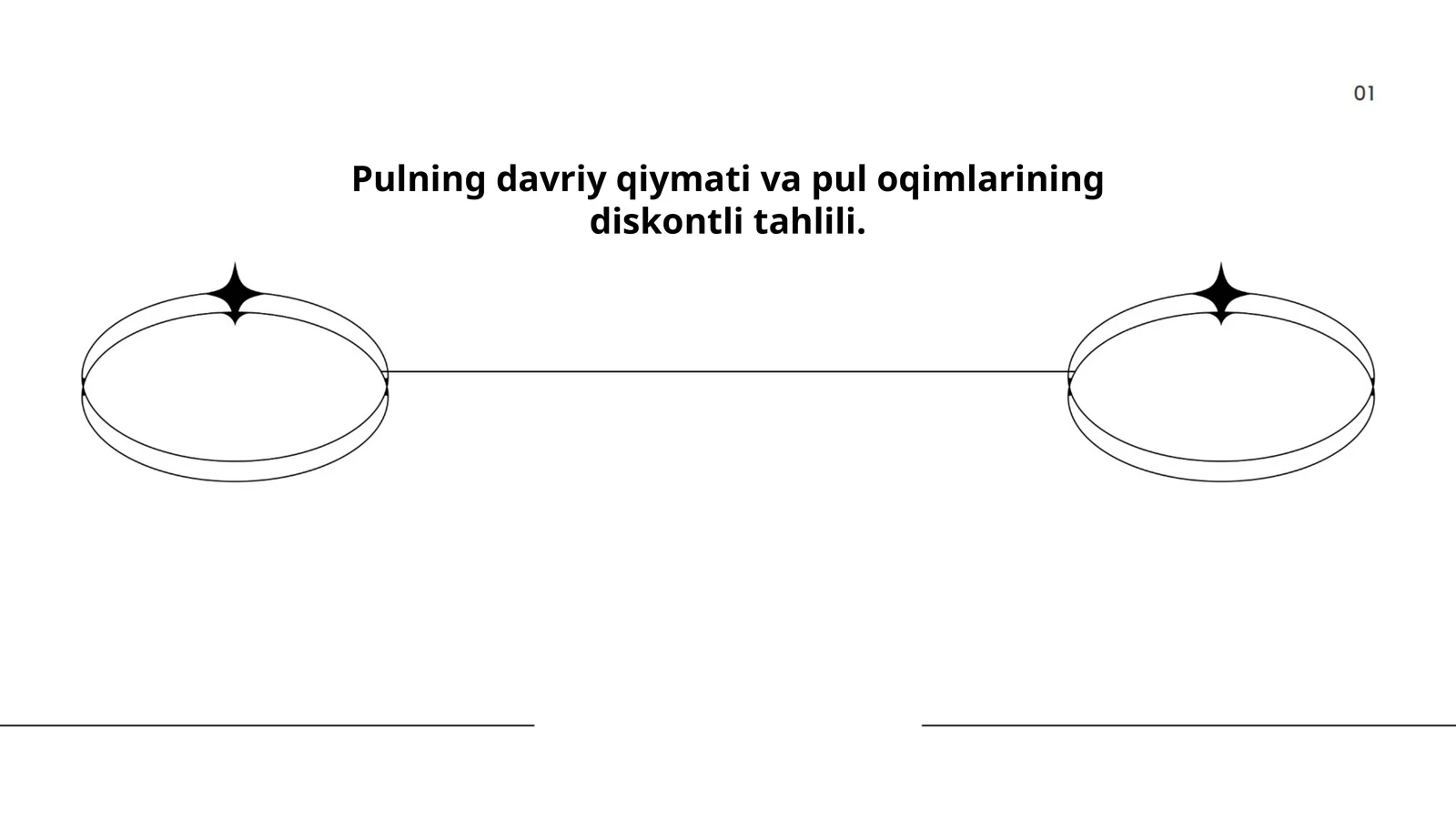 Pulning davriy qiymati va pul oqimlarining diskontli tahlili