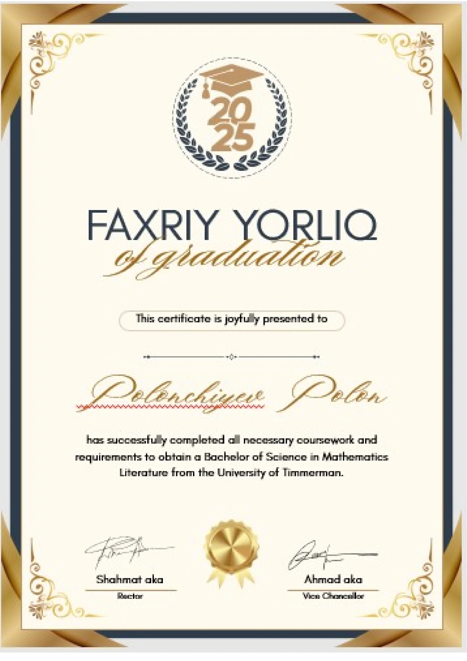 FAXRIY YORLIQ