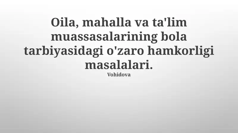 Hamkorlikning Kuchi: Har Bir Ishtirokchiga Qanday Foyda Keltiradi
