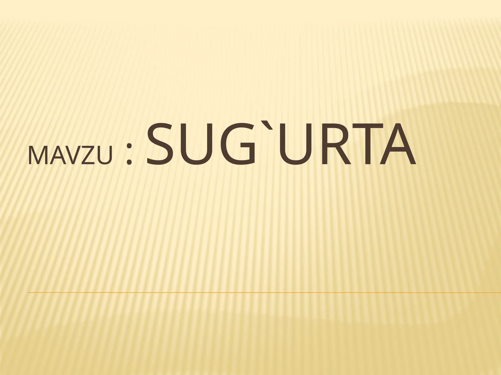 SUG`URTA
