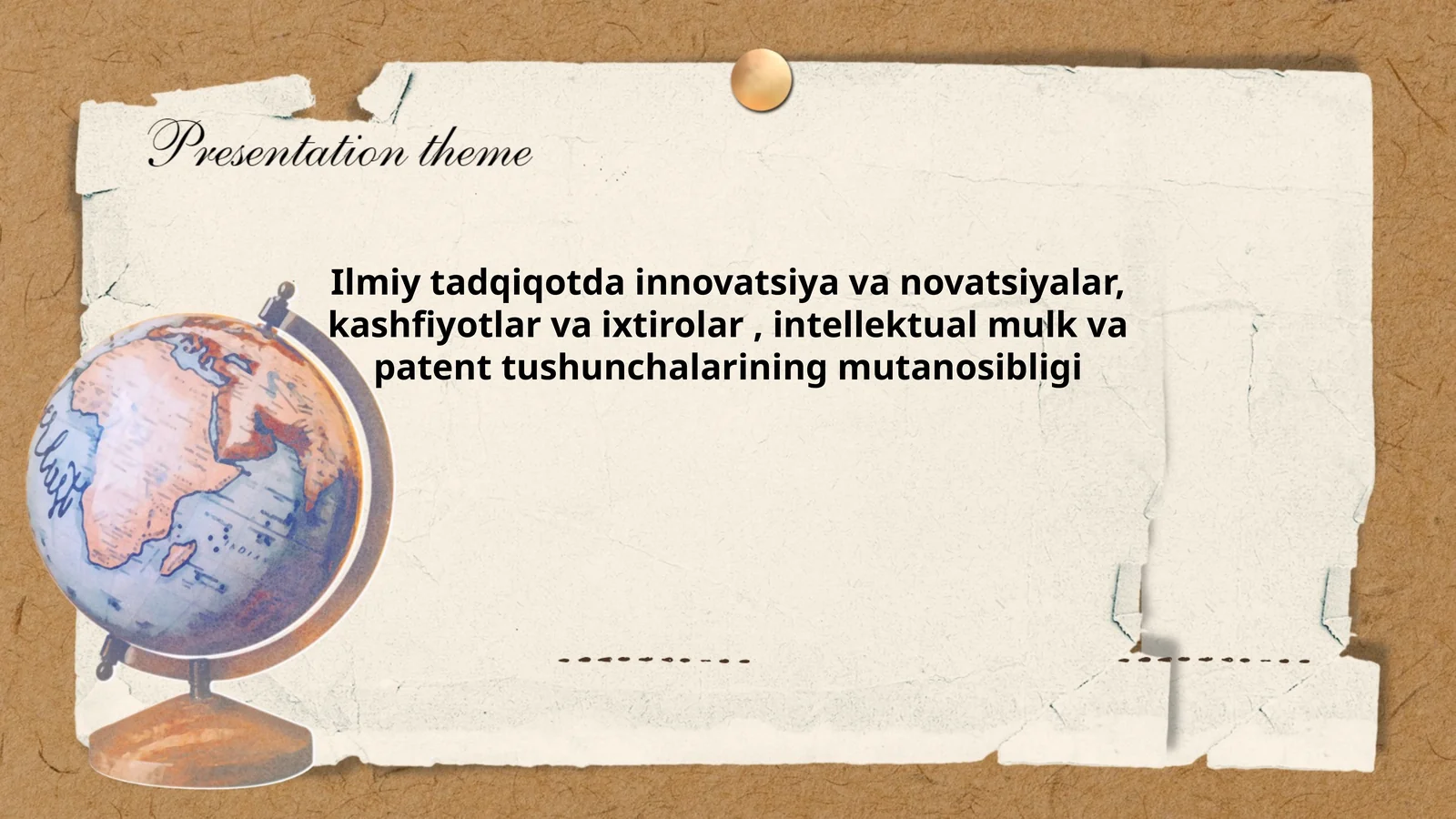 Ilmiy tadqiqotda innovatsiya va novatsiyalar, kashfiyotlar va ixtirolar
