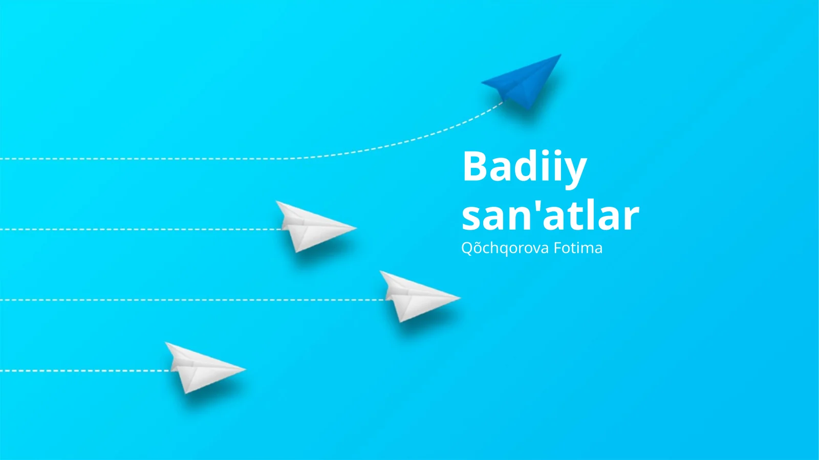 San'at tarixi va asosiy turlar