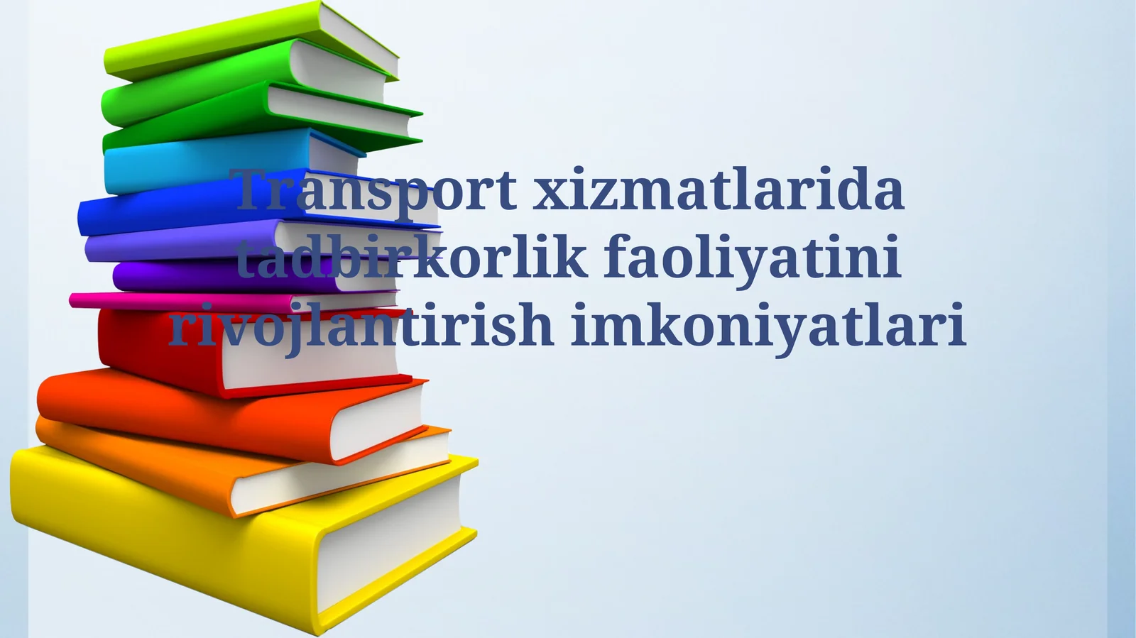 Bozor tahlili va istiqbollari