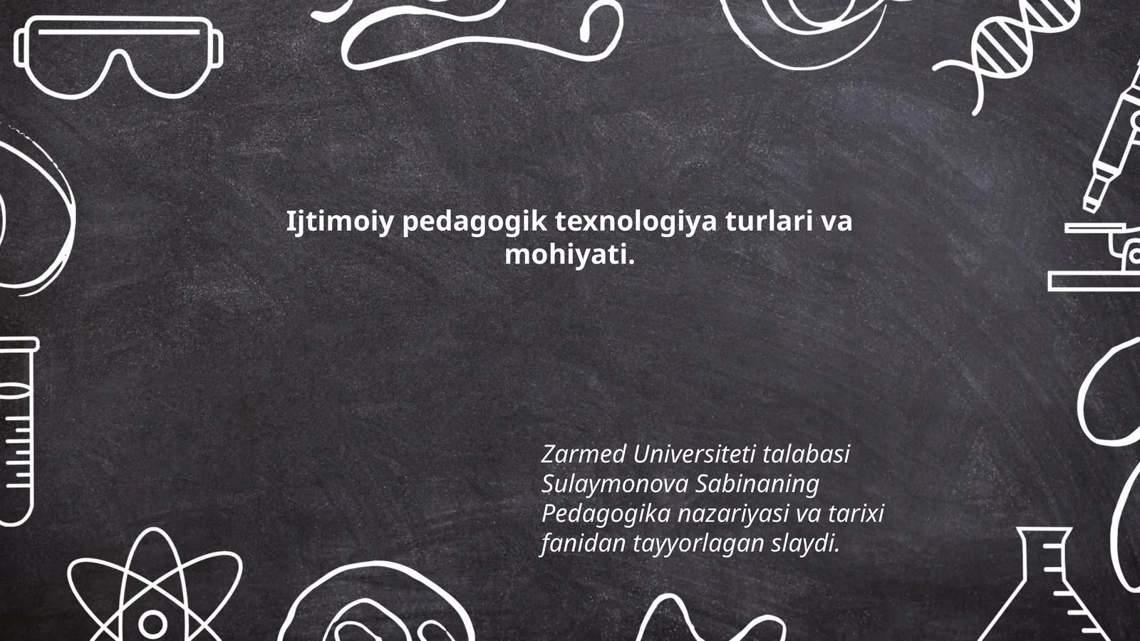 Ijtimoiy pedagogik texnologiya turlari va mohiyati