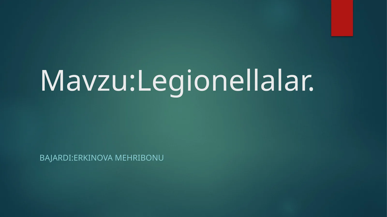 Legionellalar