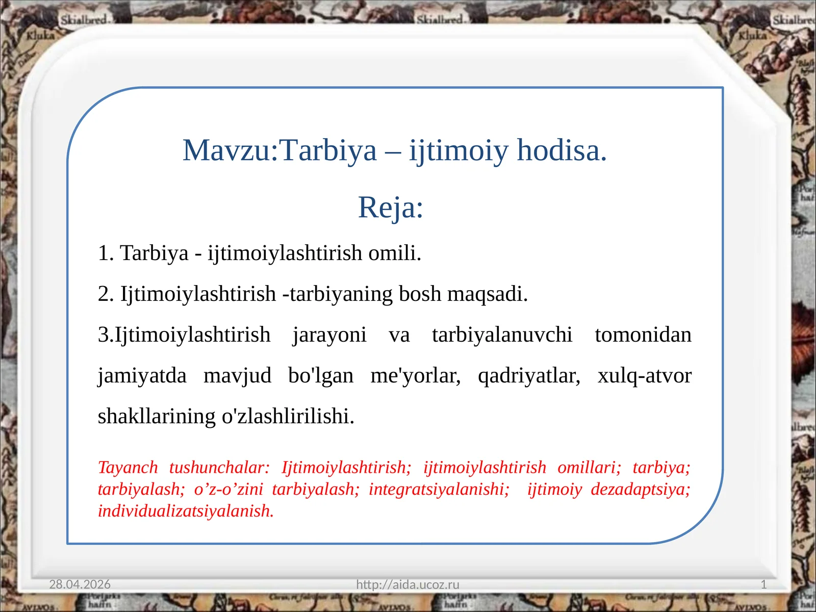 Tаrbiya–ijtimoiyhodisа