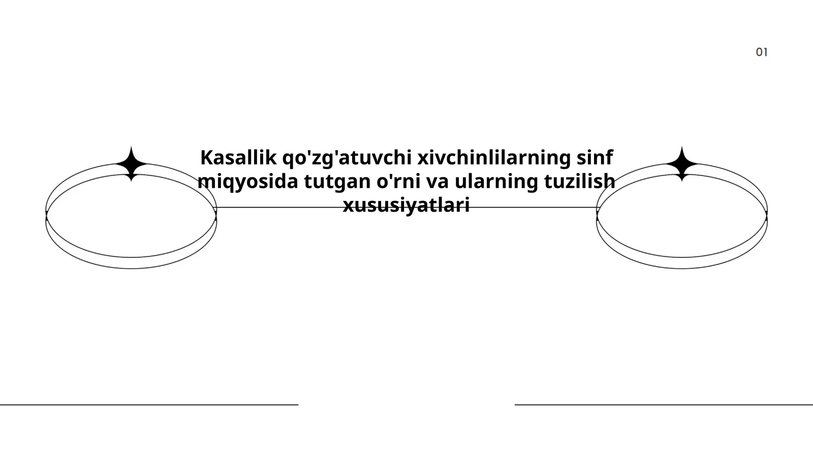 Kasallik qo'zg'atuvchi xivchinlilarning sinf miqyosida tutgan o'rni va ularning tuzilish xususiyatlari