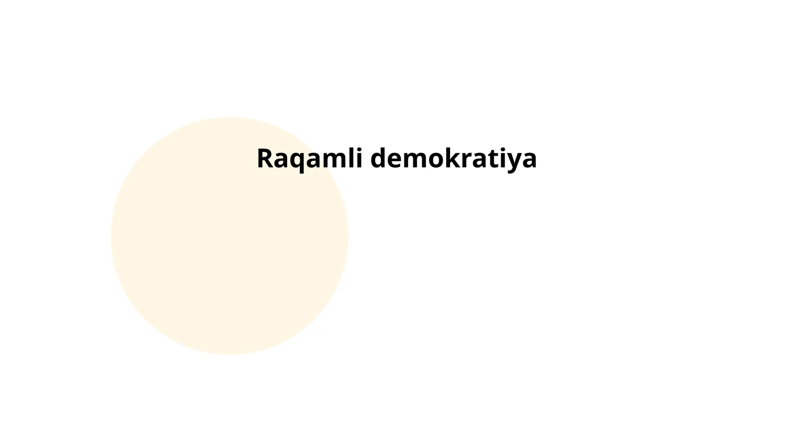 Raqamli demokratiya