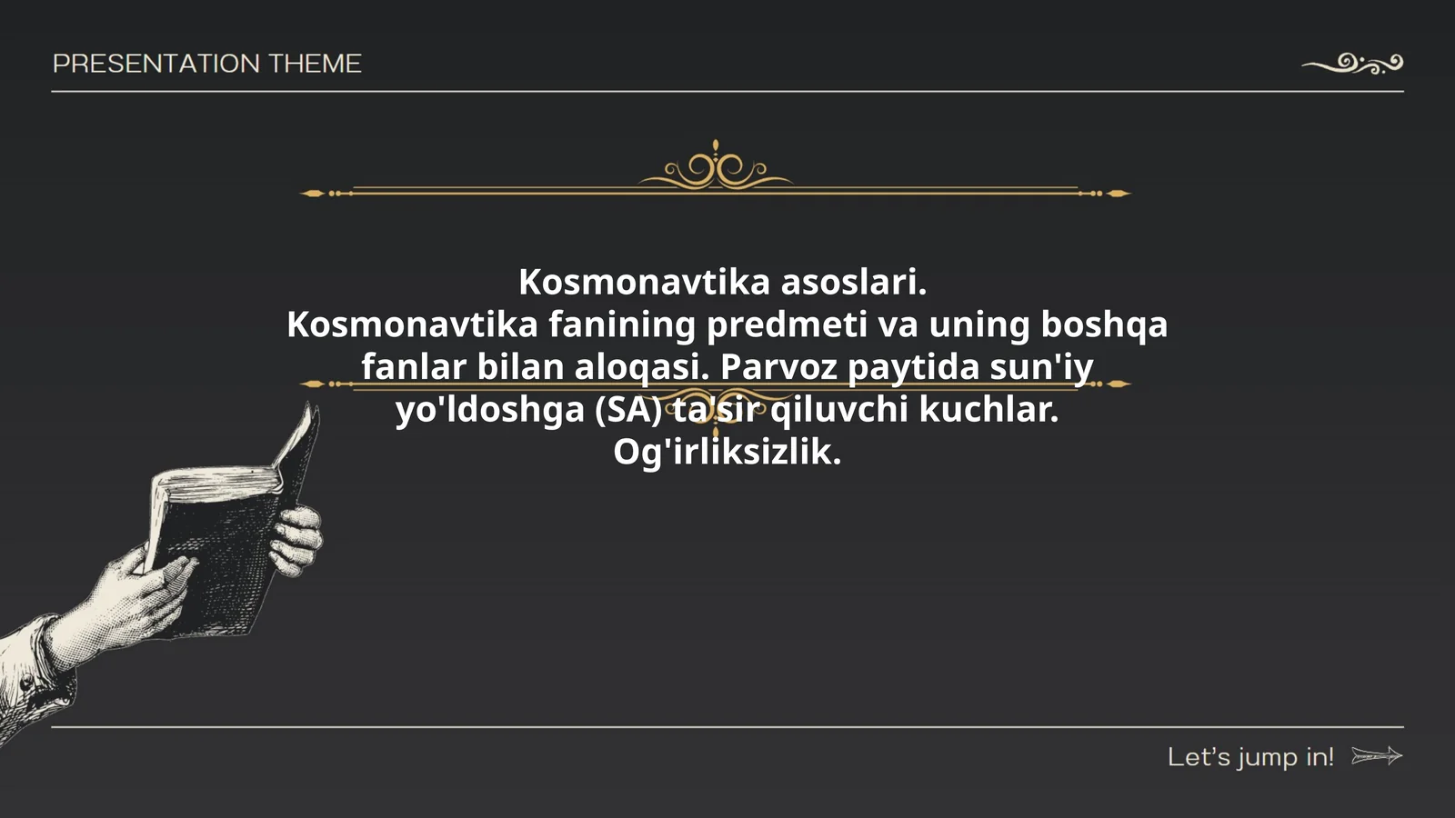 Kosmonavtika asoslari