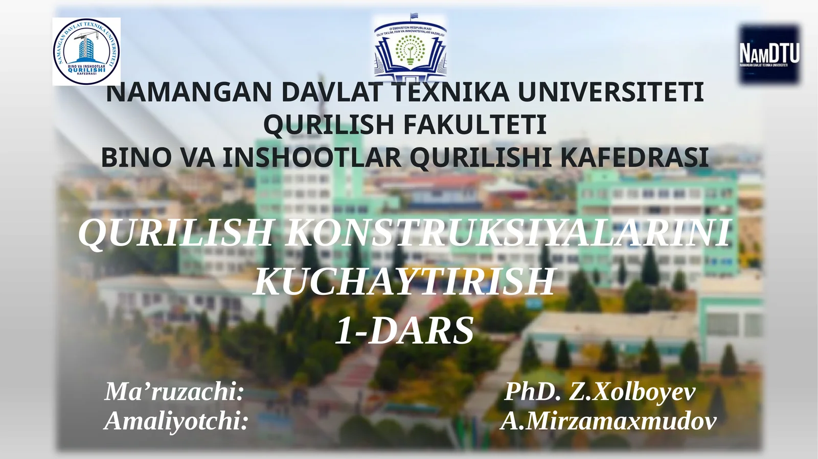 Qurilish konstruksiyalarini kuchaytirish