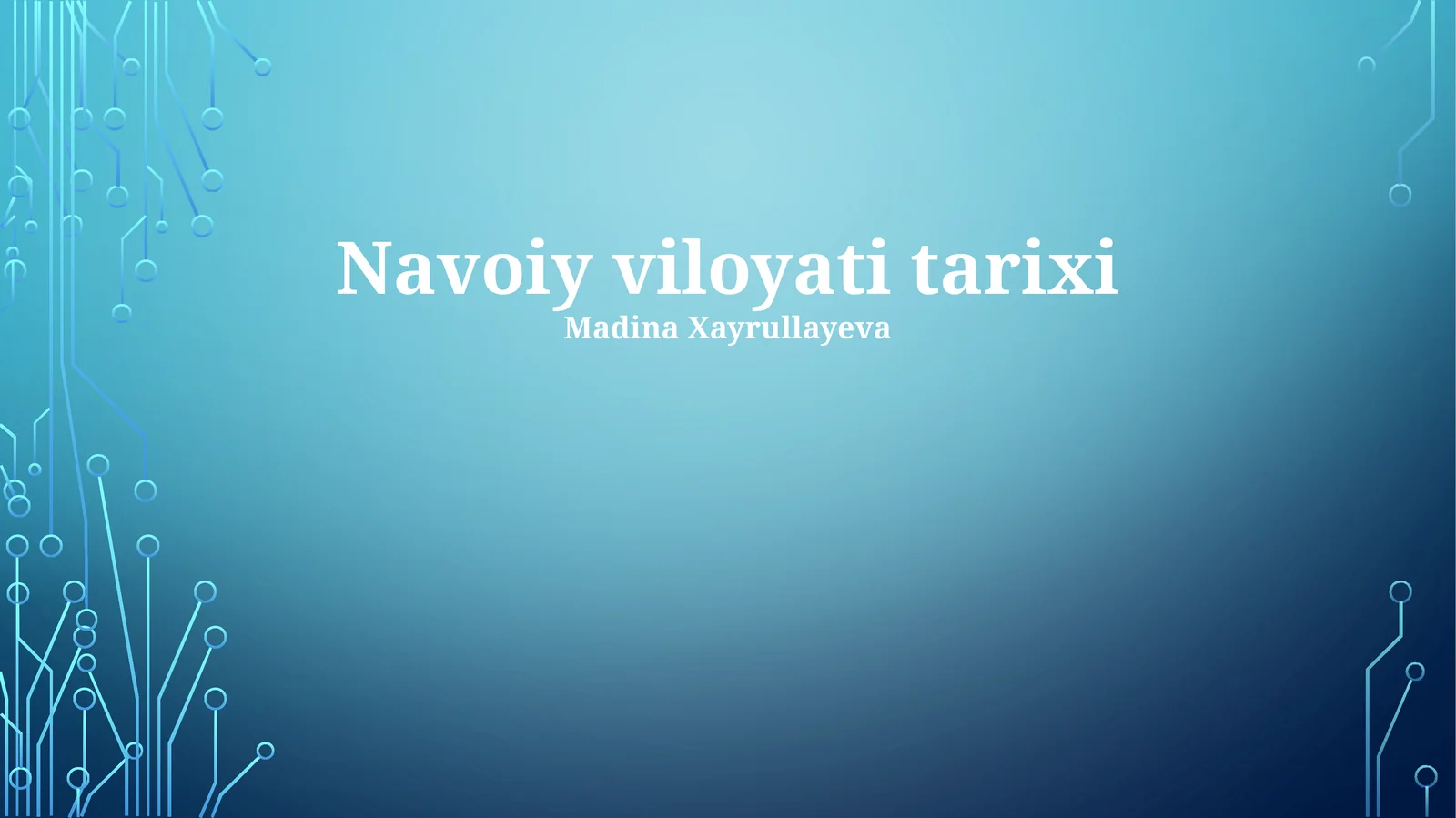 Navoiy viloyati tarixi