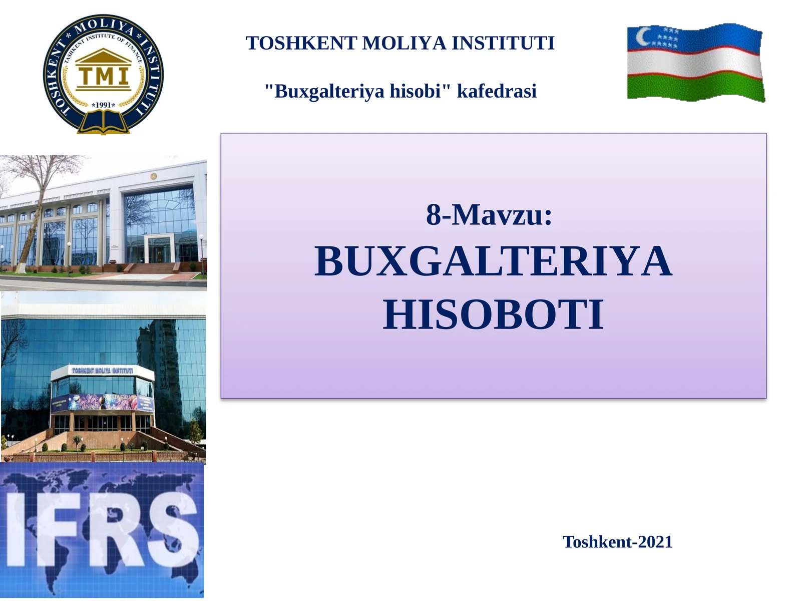 BUXGALTERIYАHISOBOTI