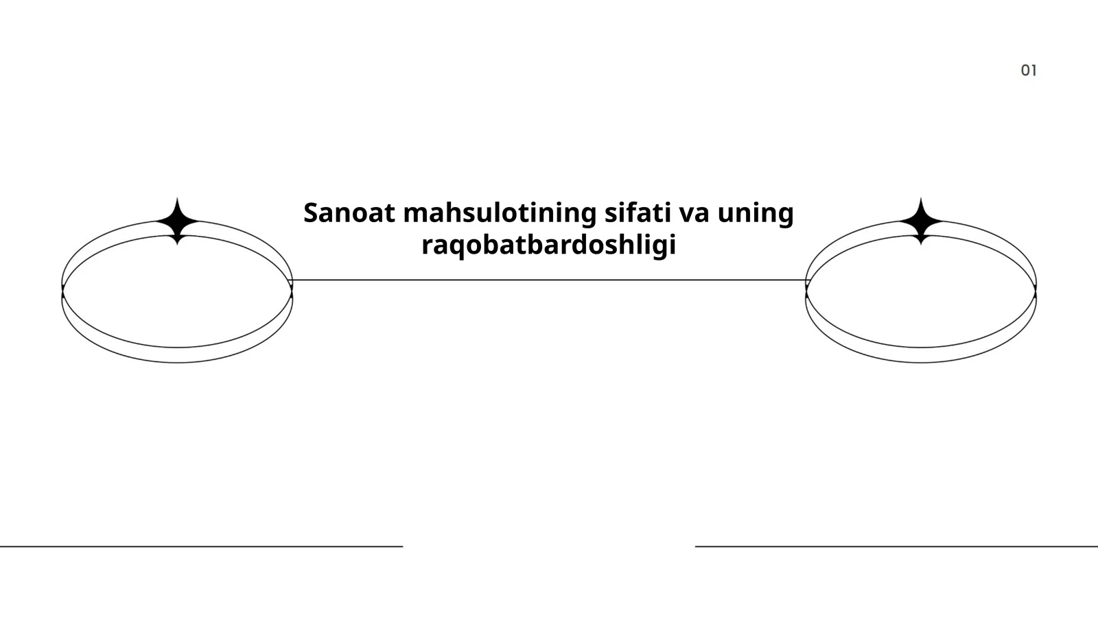 Sanoat mahsulotining sifati va uning raqobatbardoshligi