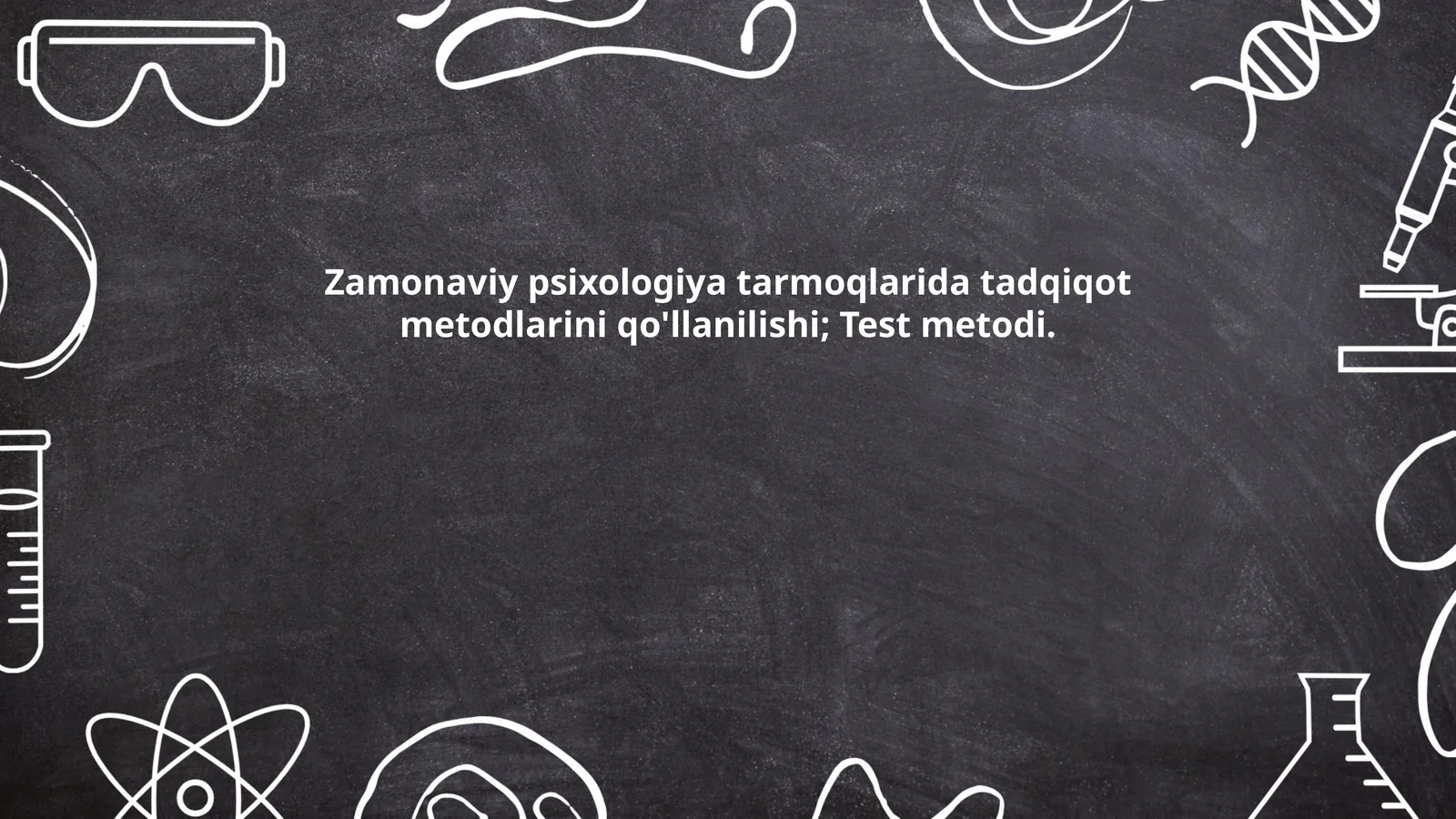 Test metodologiyasi