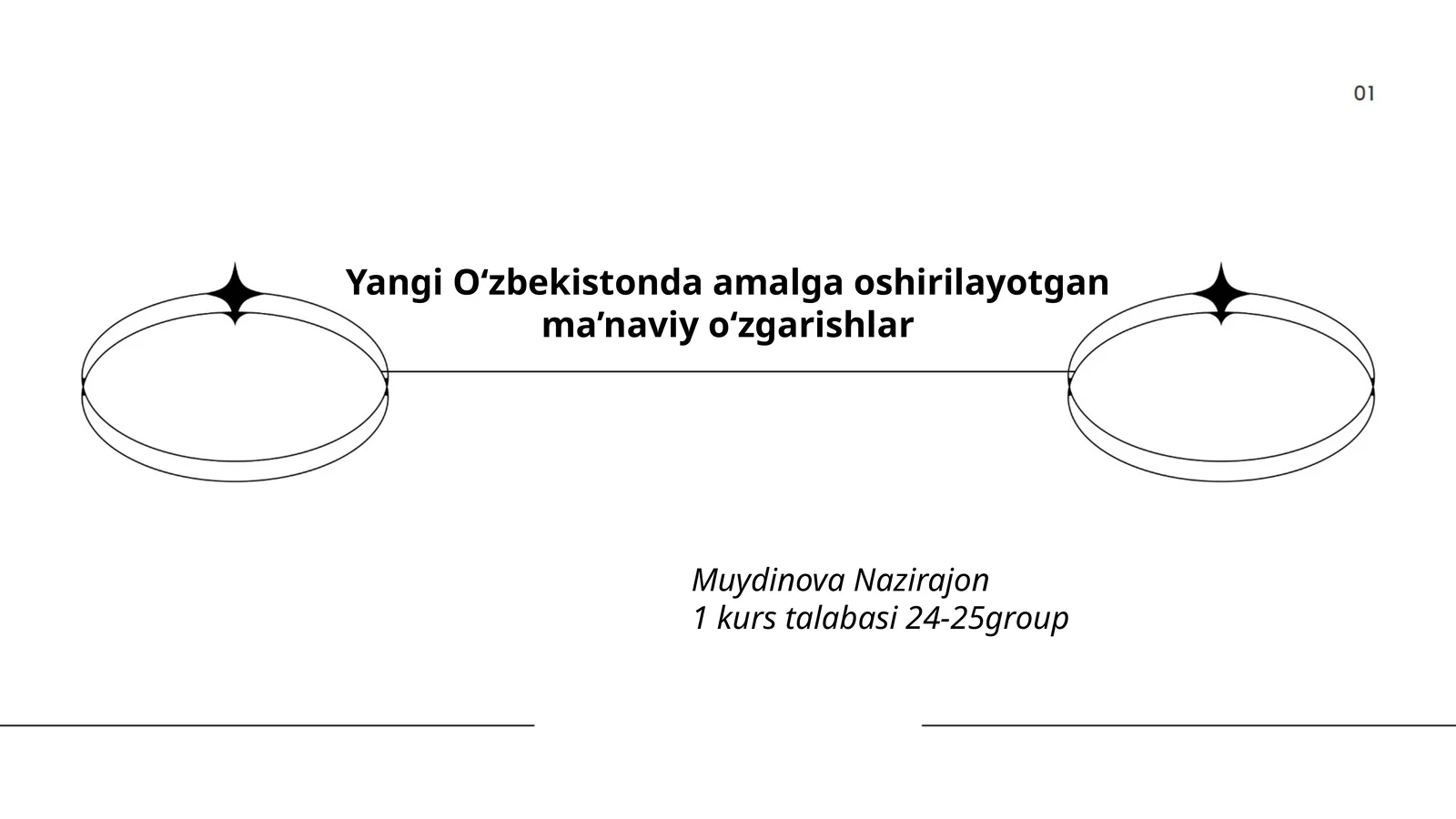 Yangi O‘zbekistonda amalga oshirilayotgan ma’naviy o‘zgarishlar