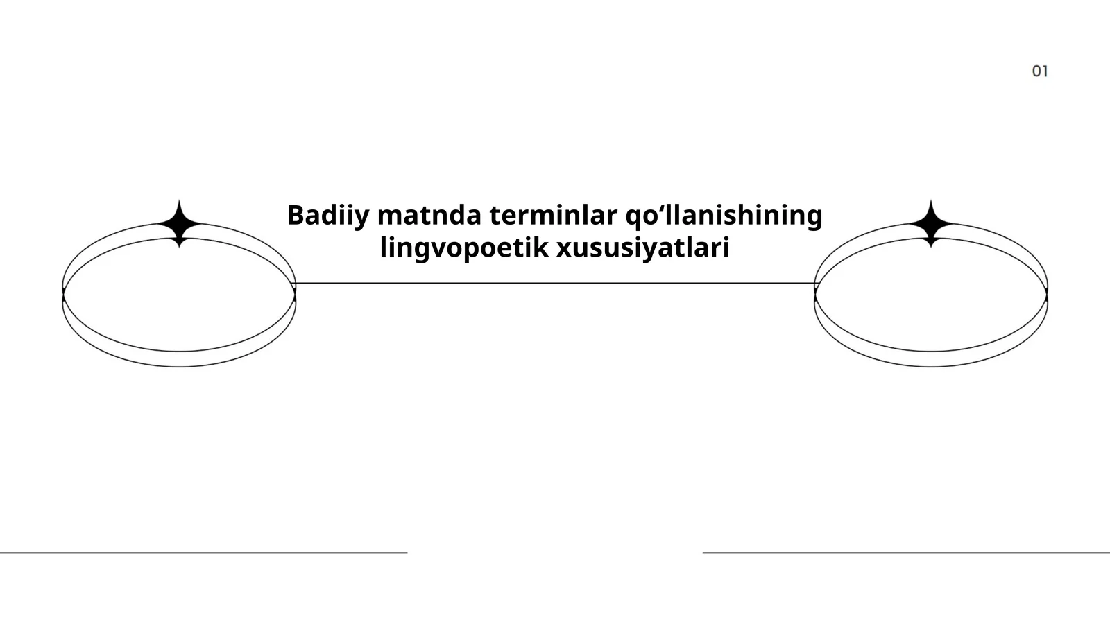 Badiiy matnda terminlar qoʻllanishining lingvopoetik xususiyatlari