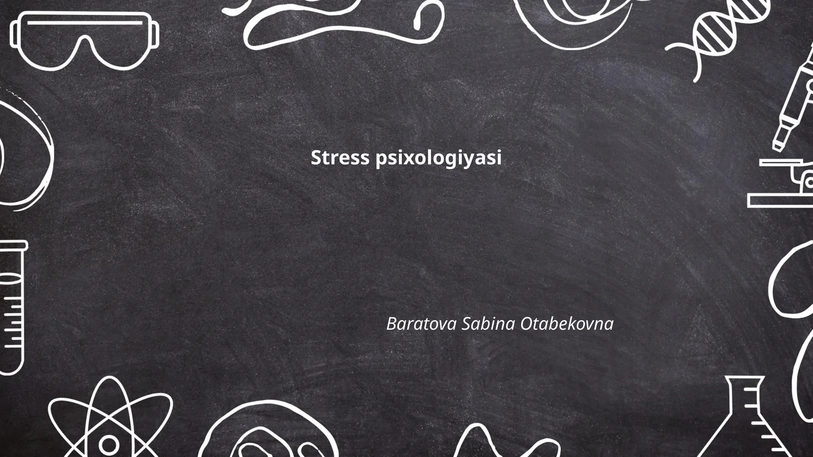 Stress psixologiyasi