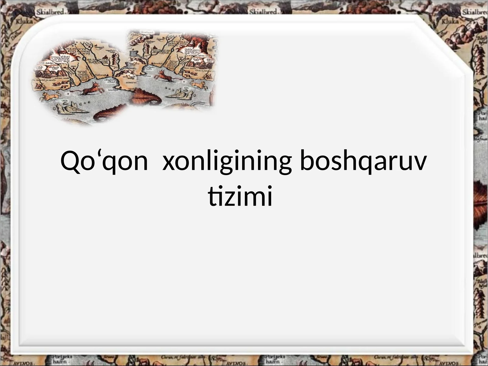 Adabiyotlar ro’yhati