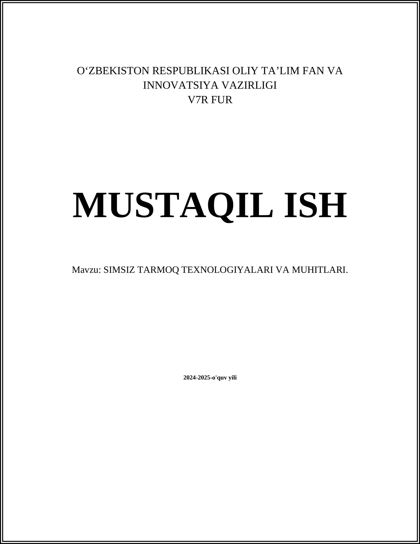 SIMlar tarmoqlarini boshqarish