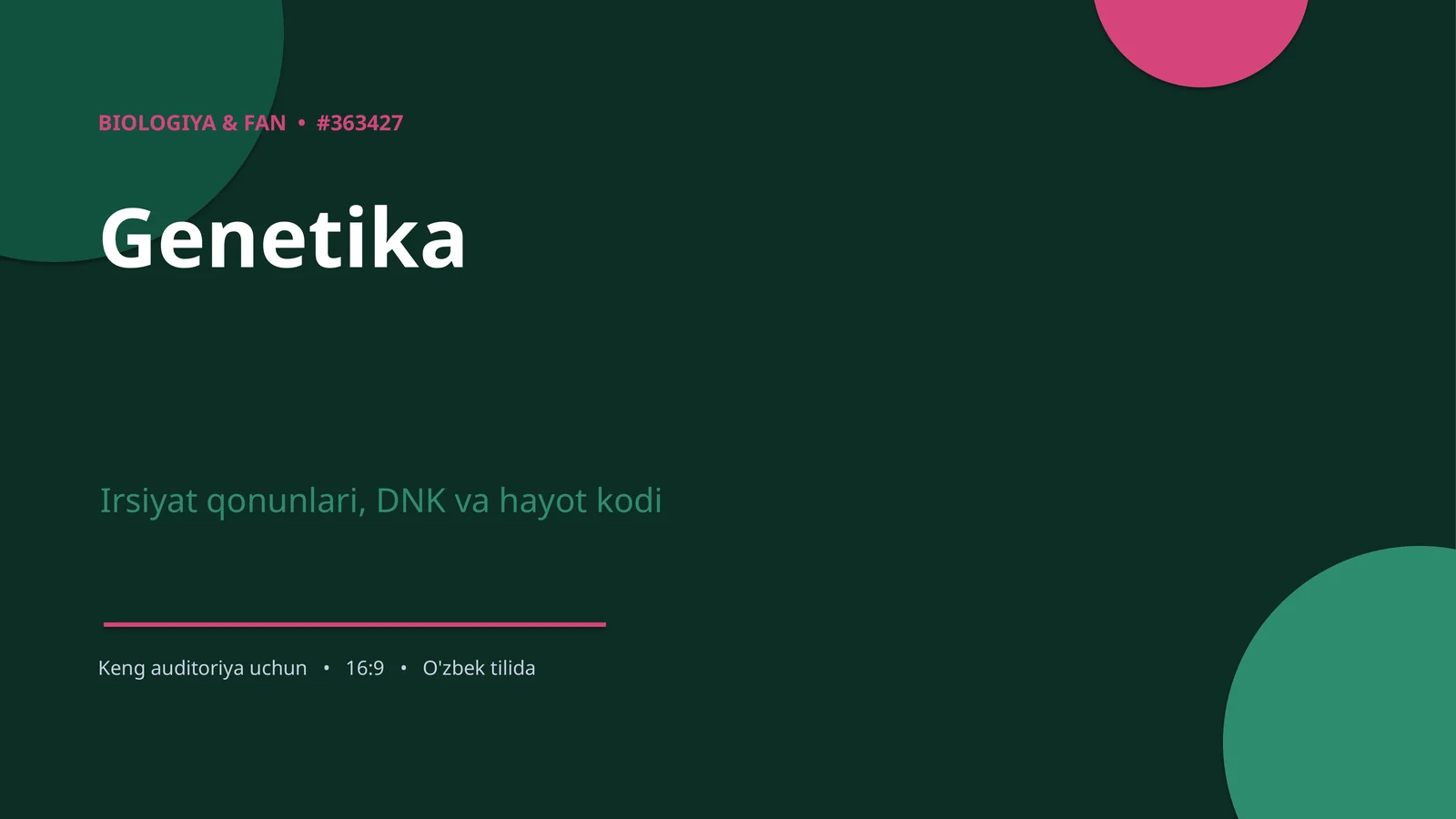 Genetika