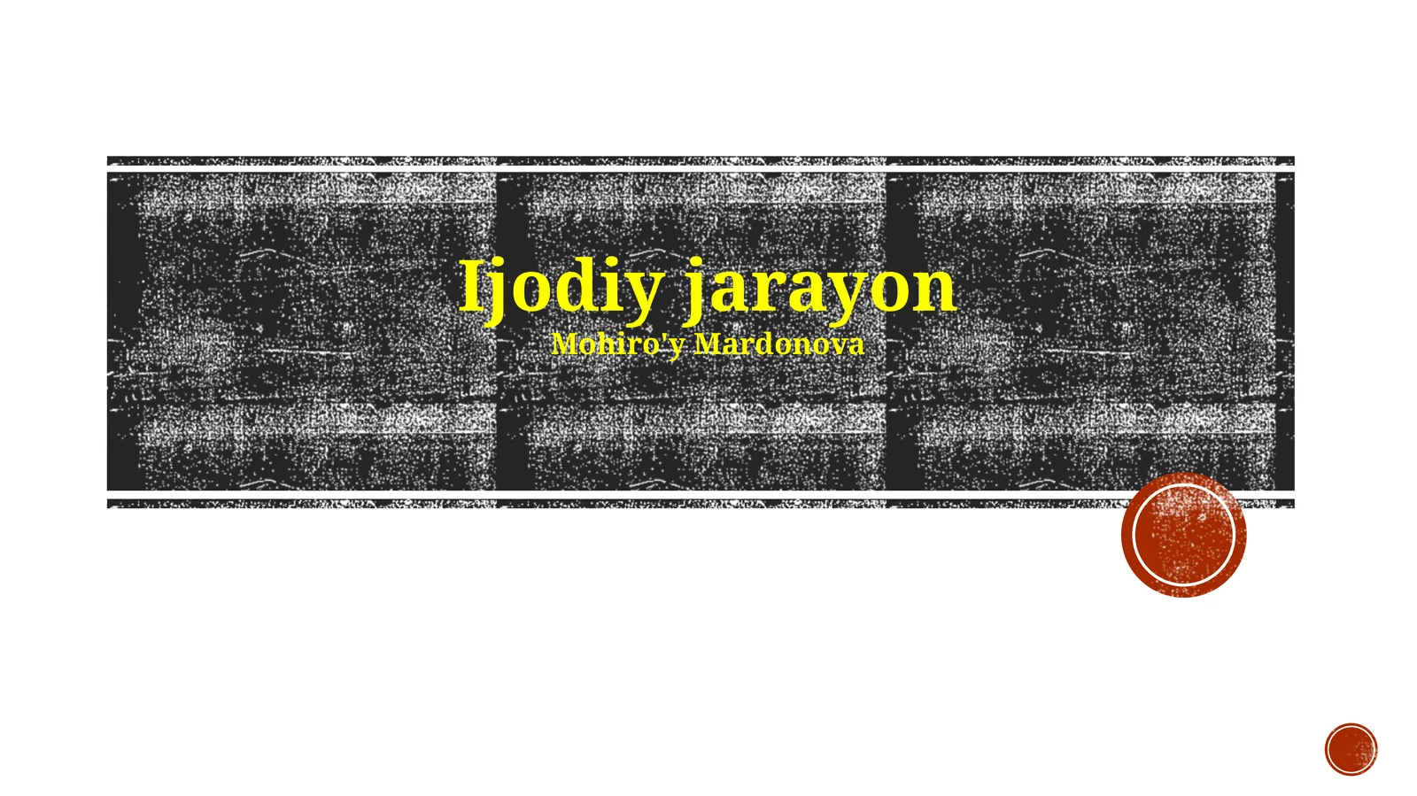 Ijodiy jarayon