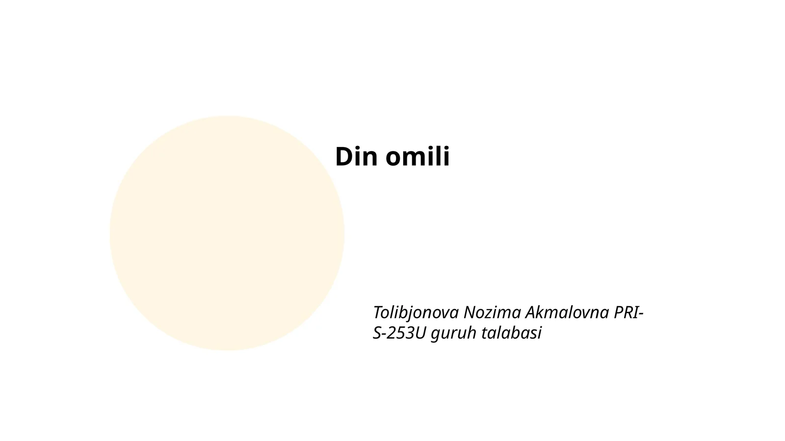 Iymon va aqida