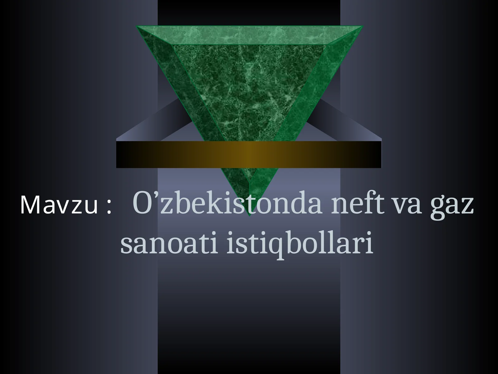 O’zbekistonda neft va gaz sanoati istiqbollari