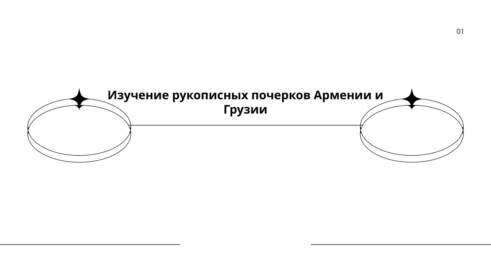 Изучение рукописных почерков Армении и Грузии