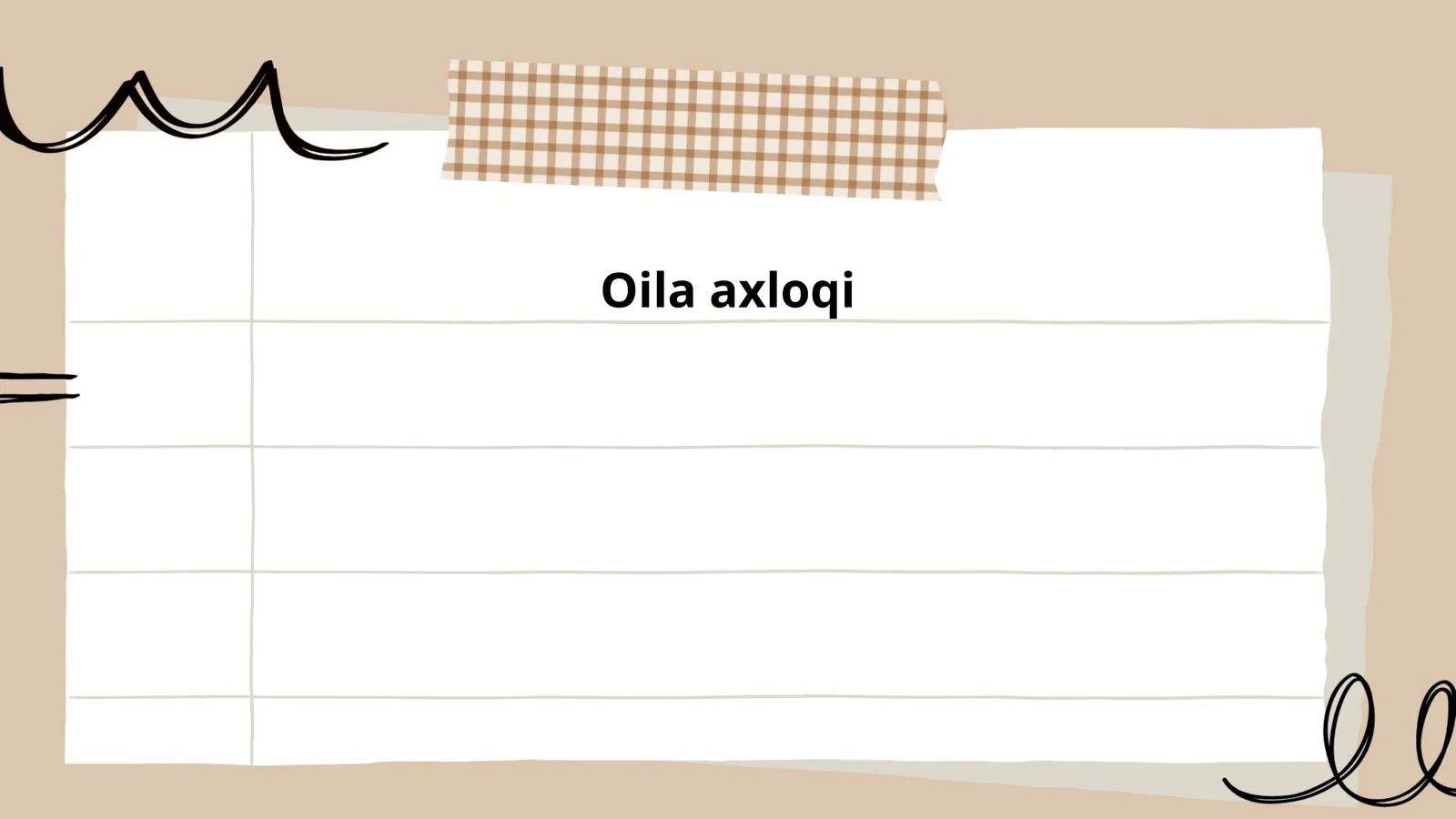 Oila axloqi