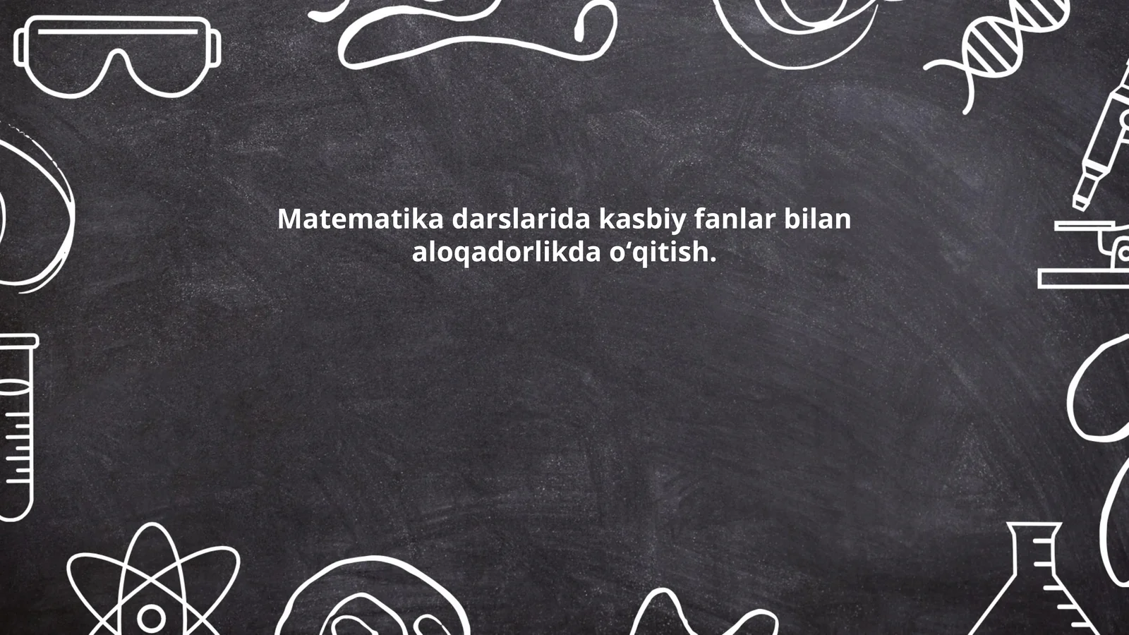 Matematika darslarida kasbiy fanlar bilan aloqadorlikda oʻqitish