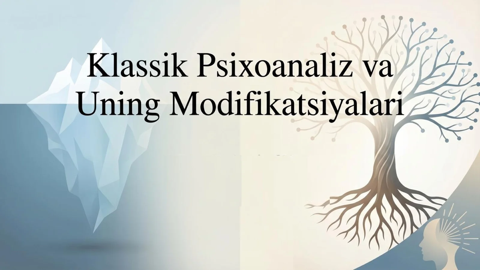 Klassik psixoanaliz va uning modifaktsiyalari