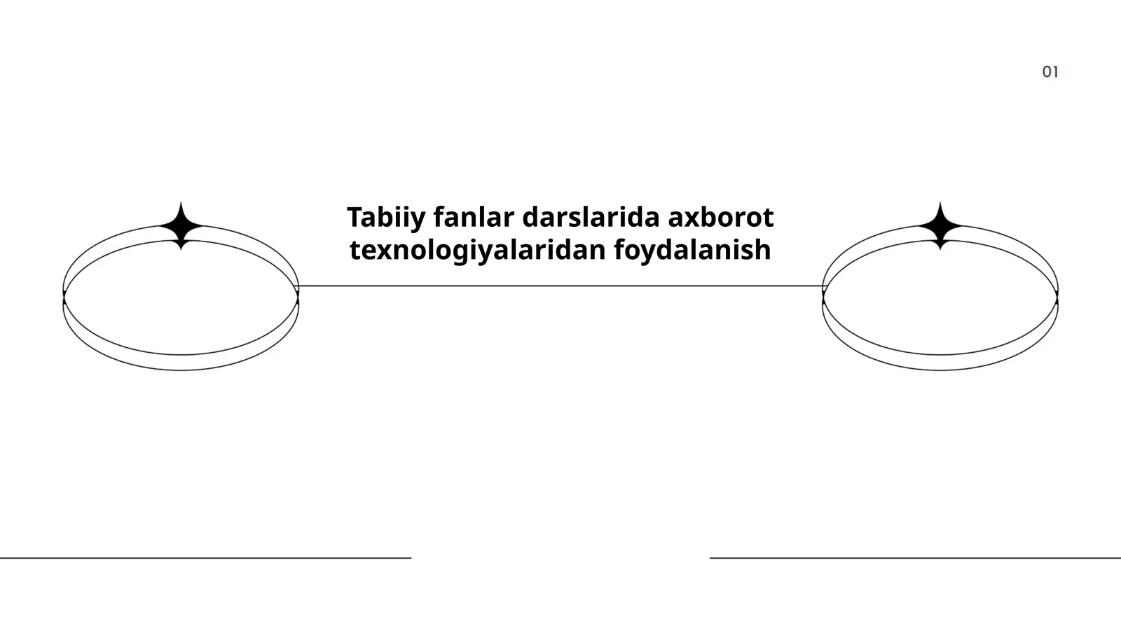 Tabiiy fanlar darslarida axborot texnologiyalaridan foydalanish