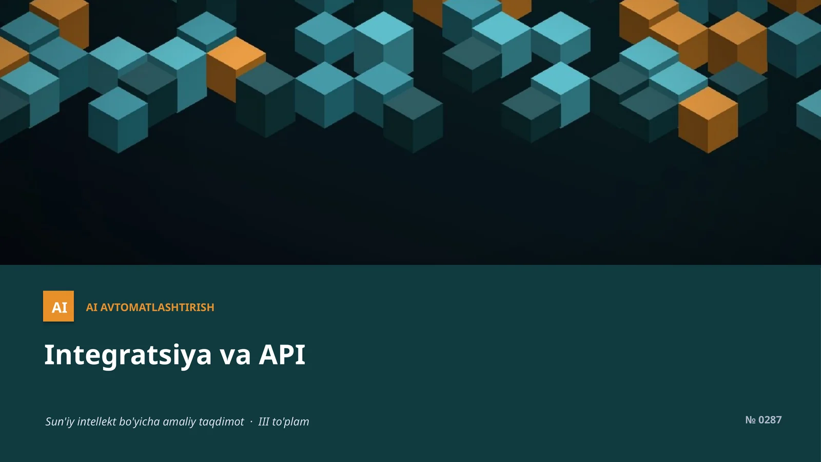 AI AVTOMATLASHTIRISH
