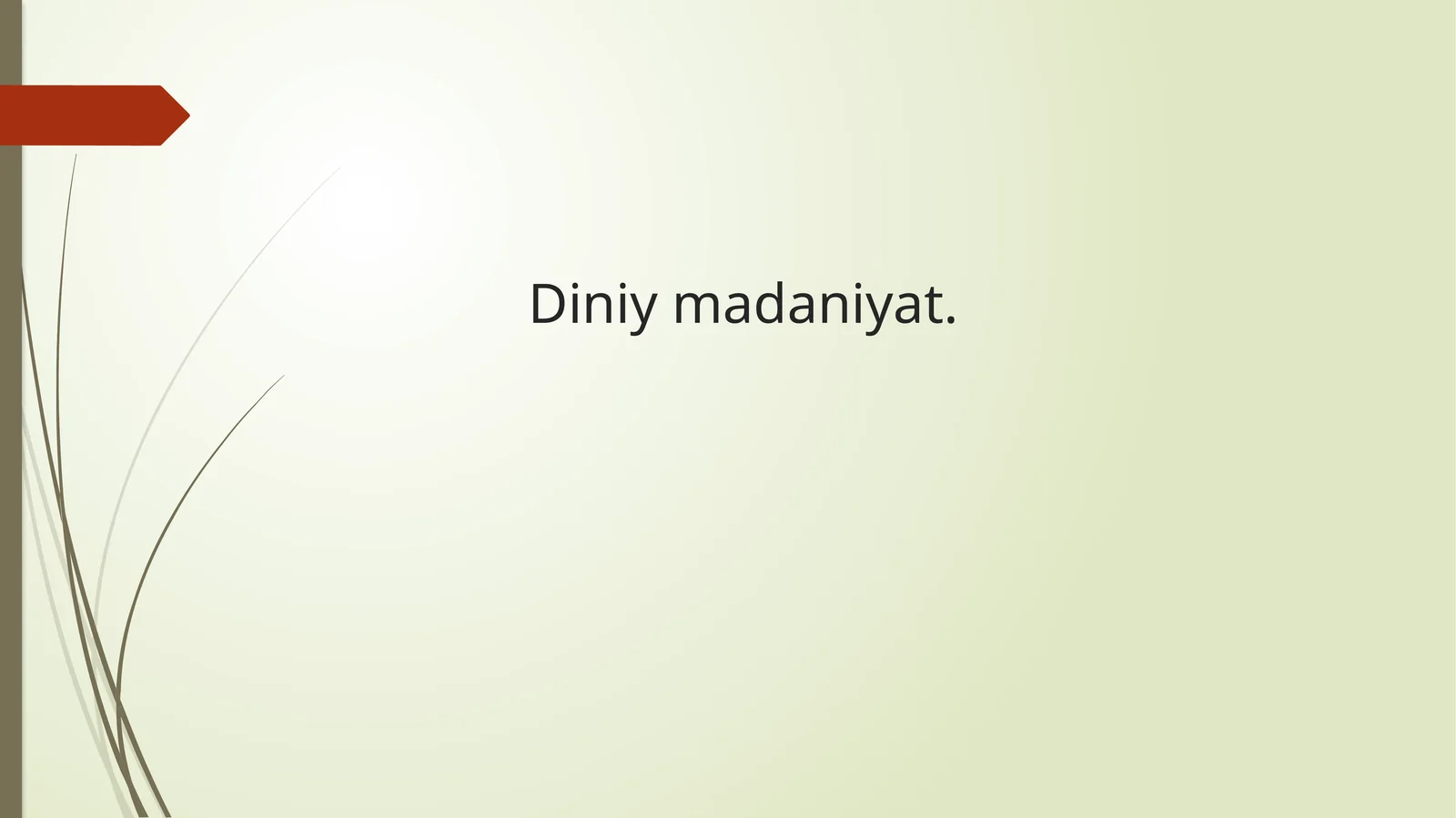 Diniymadaniyat