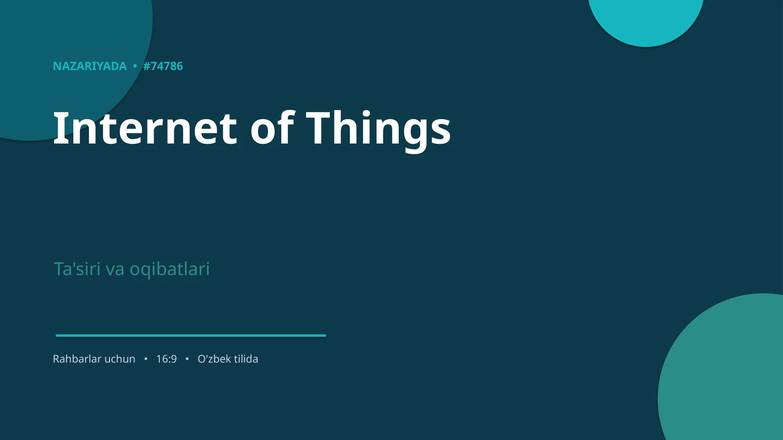 Internet of Things