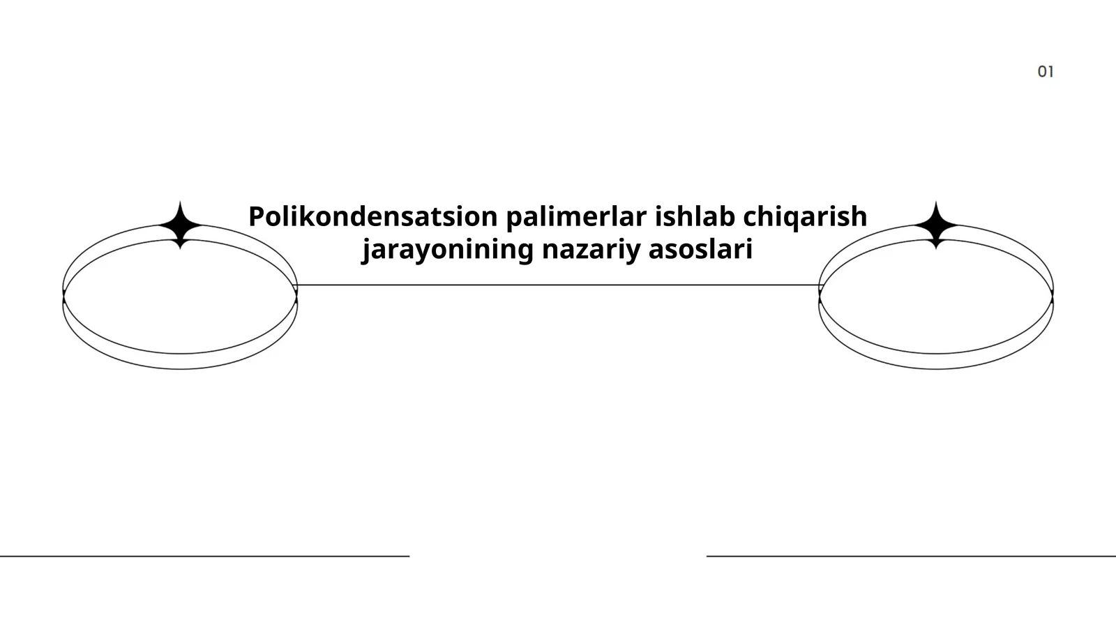 Polikondensatsion palimerlar ishlab chiqarish jarayonining nazariy asoslari