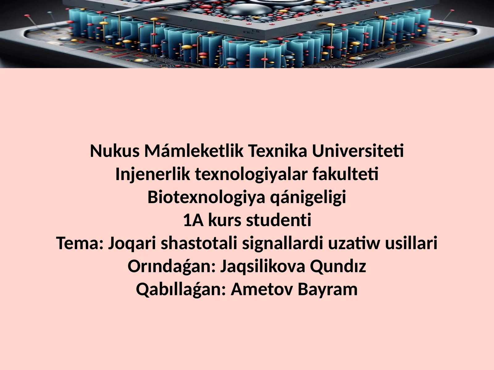 Joqarı chastota haqqında túsinik