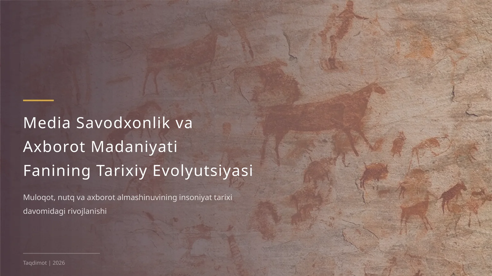 Media Savodxonlik va Axborot Madaniyati Fanining Tarixiy Evolyutsiyasi