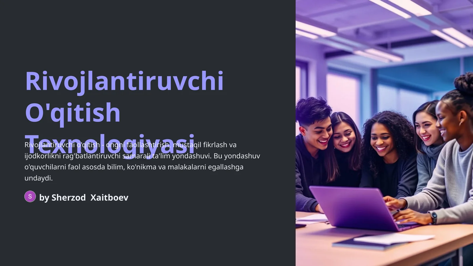 Rivojlantiruvchi O'qitish Texnologiyasi